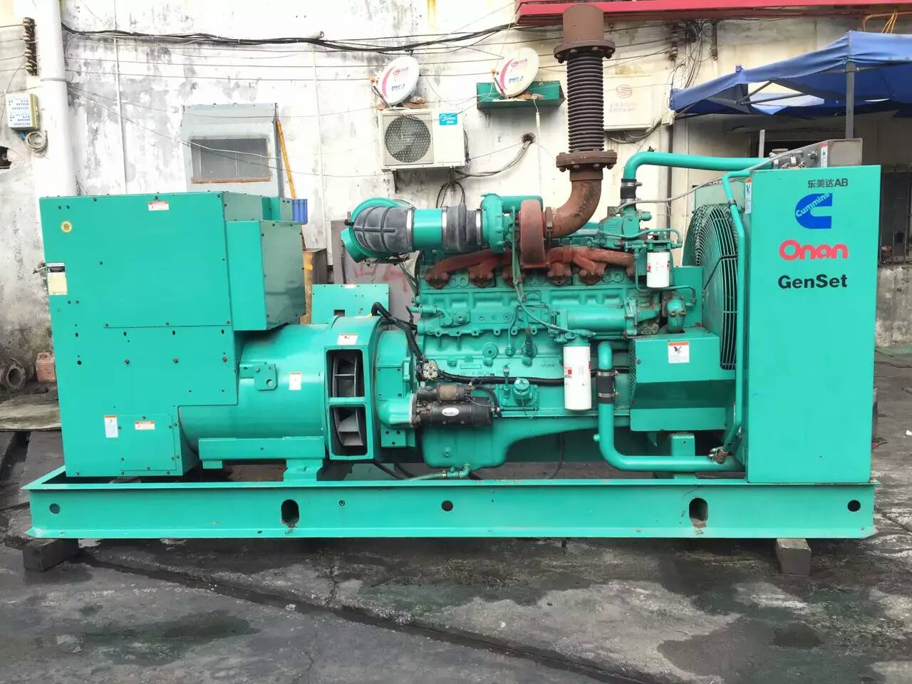 林甸租赁发电机-柴油发电机不正常冒烟的原因